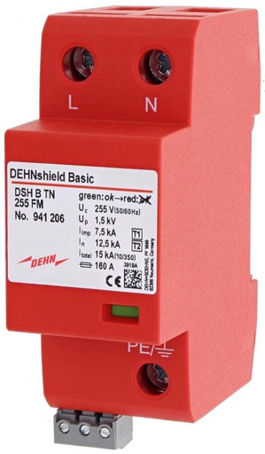 [E3MU5] Dehn Application Optimal Combined Arrester Dehnshield B Type 1+2 - 941206