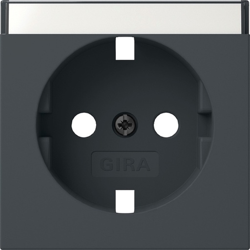 [E3MTY] Gira Schuko Inset Socket System 55 Anthracite - 494728