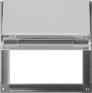 [E3N43] Gira Marco Adaptador KD TK TX 44 SW IB Aluminio Color - 068065