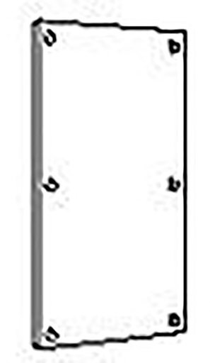 [E3N9N] ABB EH2-A Plaque de montage Pertinax Composant - 4TBE842002C0100