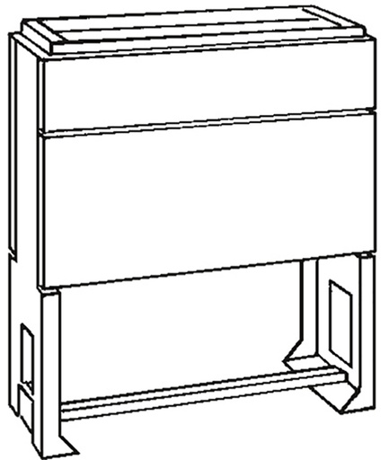 [E3N9Q] ABB EH3 Polyester-Basis Größe 1 Bausatz - 4TBE842100R0100