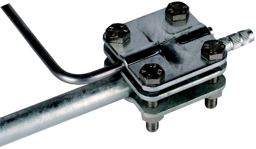 [E3NNW] Connecteur de tige de terre Dehn pour câbles 20-30mm Rd 8-12.5mm Fl-40mm - 610010