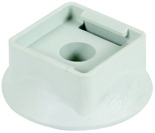 [E3NXH] Base en plastique Dehn pour support de conducteur et de canne à pêche Gris - 276016