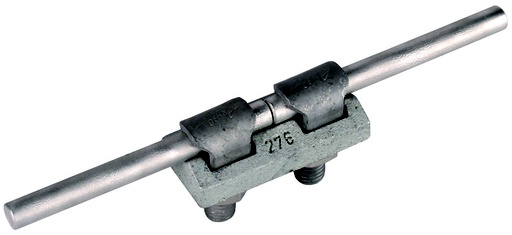 [E3NYU] Dehn KS Connector Zamak Steel TZN For RD 7-10mm Two-Part Distance - 302010