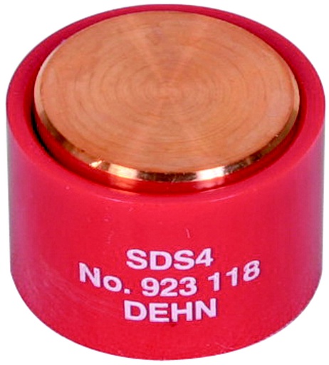 [E3P9A] SDS 4 D 24mm DC Sparkover Voltage Fuse Link 230V Dehn - 923118