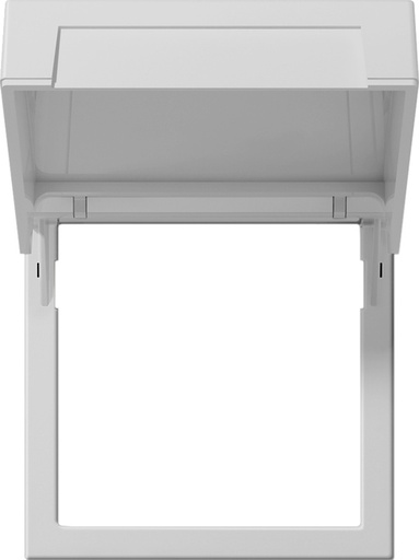 [E3PUN] Gira Montagerahmen-System 55 grau mit Abdeckplatte - 2658015