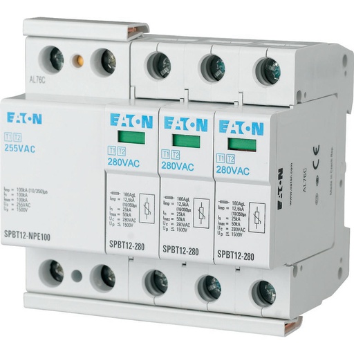 [E3PUY] Eaton Lightning Current And Surge Protection Kit 3+1 Pole - 158332