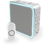 [E3SV8] Honeywell Wireless Doorbell With Range Extender And Sleep Mode Grey - DC915NG