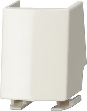 [E3DM5-X10] Gira Adaptateur pour entrée de câbles 13x25mm Canal K/P Montage en saillie Blanc - 000810 [10 pièces]