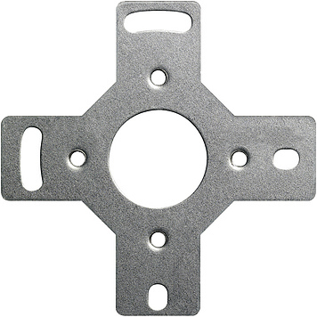 [E3DMB-X10] Adaptateur métallique Gira pour montage sur boîtes de dérivation - 008410 [10 pièces]