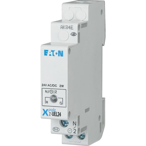 [E3EBK] Eaton Z-UEL24 Einzel-LED-Signalleuchte 12-24V AC/DC Rot/Grün - 284924