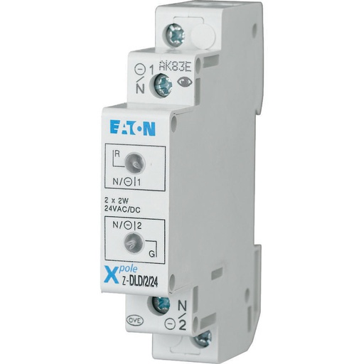 [E3EBG] Eaton Doppel-LED-Signalleuchte 24AC/DC Rot/Grün Z-DLD/2/24 - 284926