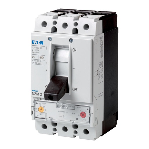 [E3EG5] Eaton 3P 125A Circuit Breaker NZM2 150kA IEC NZMH2-M125 - 281307