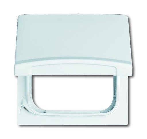[E3FJ8] ABB Busch-Jaeger IP44 Transition Cover Plate With Lid - 2CKA001710A2272