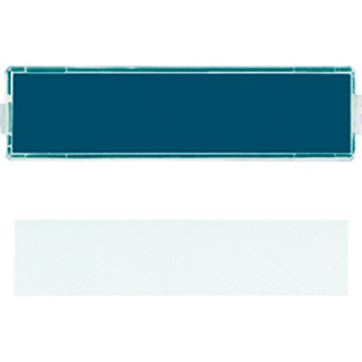 [E3FT7-X2] Jung Plexiglas Afdekking Met Tekststrook 9x40 - 60ANA [2 stuks]