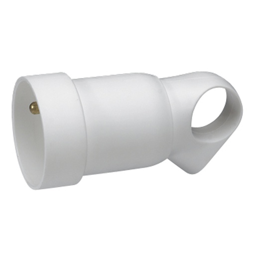 [E3FWC-X20] Legrand Contrast Plug PA White - 050421 [20 pièces]