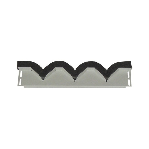 [E3G4V] Eaton Plaque de fond pour Bxd 600x90-105mm Jagged Avec Caoutchouc Mousse - 115238