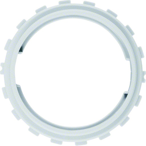 [E3H79-X5] Hager Berker Integro 5mm Material Thickness Clamping Ring Grey - 81836 [5 pieces]