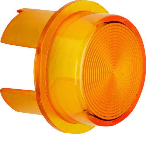 [E3H9Y-X2] Berker Lens For Push Button Light Signal Element E10 Yellow Translucent - 1282 [2 pieces]