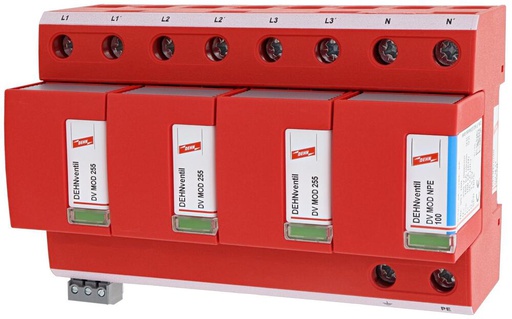 [E3HVQ] Module de protection contre les surtensions multipolaire Dehn Ventil M TT 255 FM - 951315