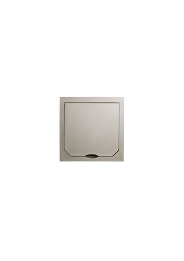 [E3J94] ABL 1471PLM Couvercle de prise platine mat 94 x 94 MM IP41 - 1471-PLM