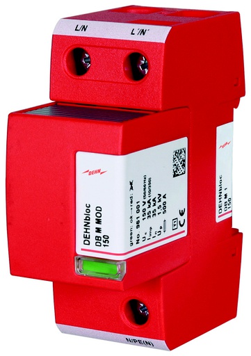 [E3JAA] DEHNbloc M Lightning Current Arrester Type 1 150V - 961110