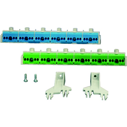 [E3JAZ] Hensel PE und N Klemme - 2x6x25+24x4mm - für 3x12 TE - FP FC 36