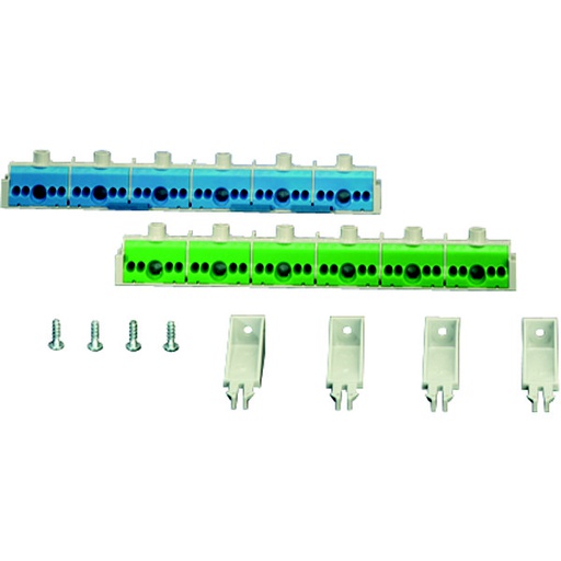 [E3JB2] Hensel Enystar PE und N Klemme - 2x 8x25+32x4mm - für 3x17 TE - FP FC 54