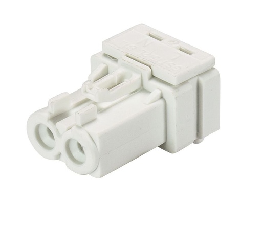 [E3JE8-X500] Wieland gesis MINI Conector de aparato 2P 16A 250V Blanco - 91.023.0053.0 [500 piezas]