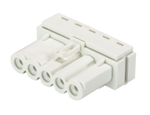 [E3JGA] Wieland Gesis Mini Conector para soldar 5P Hembra - 91.051.0053.0