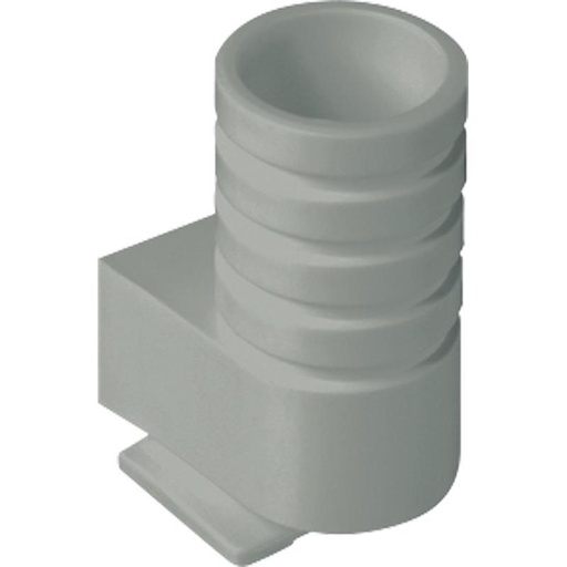 [E3KP2-X2] Jung Cable Pipe And Channel Entry Pieces For Caps Stone Grey - 13SG [2 pieces]