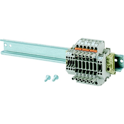 [E3KP7] Hensel MI EM 02 DIN-Rail 284mm Terminal Set - Mi EM 02