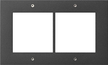 [E3M6Z] Gira TX44 2-Weg-Deurstation-Design-afdekking Antraciet - 850267