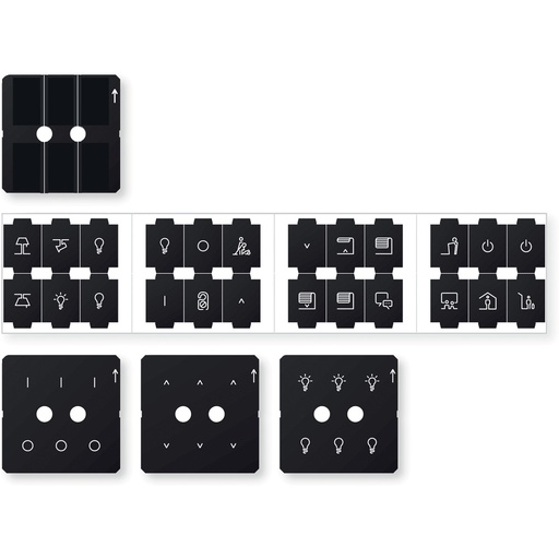 [E3M7M] Schneider Electric KNX Taster Pro System Design Foliensatz - MTN6270-0011