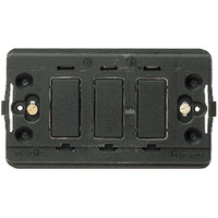 [E3M8X-X1000] Bticino Magic Accesorio Placa Base Para 3 Módulos - BT503R [1000 piezas]