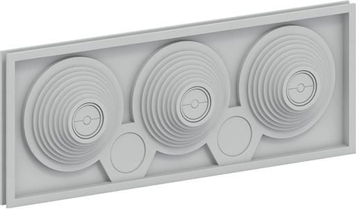 [E3MDM] ABB Componenten Brida Para Caja De Entrada CZE62 3X16-45MM - 2CPX052493R9999