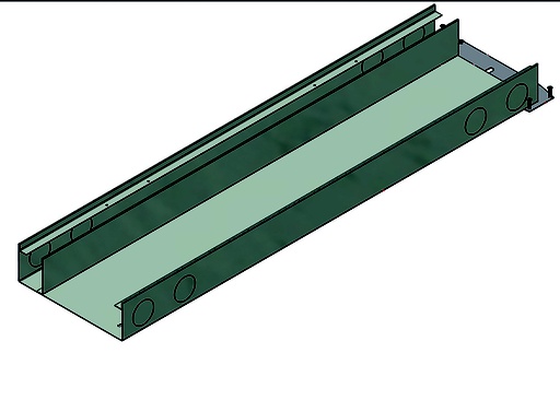 [E3MET] OCS Floor Trench Limes Undertray - 33.75.031