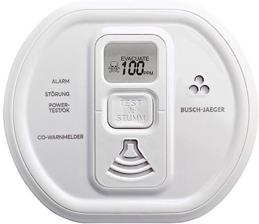 [E3MJD] ABB Busch-Jaeger Alarma CO Profesional Con Batería De Litio - 2CKA006800A2869