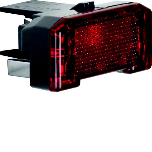 [E3MMH] Hager Berker LED Lichtunit 230V 0,4mA IP44 Rood - 168601