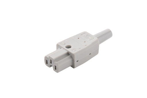 [E3MMR] Martin Kaiser Appliance Plug C15A 155 degrees 10A Earthing Contact Grey - 789/GR