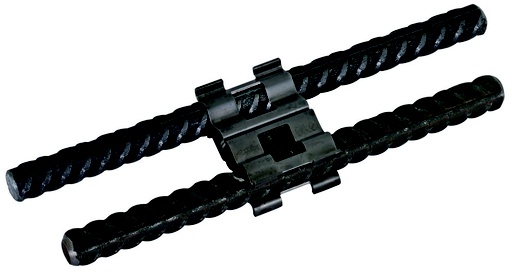 [E3MNM-X2] Dehn DC BK 8 RD8 STBLANK Pince à barre pour tige de 8mm - 308135 [2 pièces]