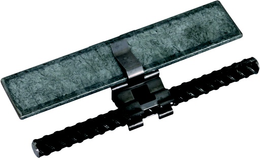 [E3MNS-X2] Dehn DC BK 12 FL30 STBLANK Reinforcement Clamp RD 12MM 10MM - 308143 [2 pieces]