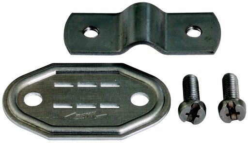 [E3MNZ] Dehn Al Plaque d'immatriculation Cleat Rd 7-10 Fl 30 Kit - 490110