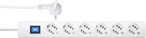 [E3MYT] Kopp Duoversal Plus 6-12 Flat ST mit 1,4 m weißem Kabel - 234702004