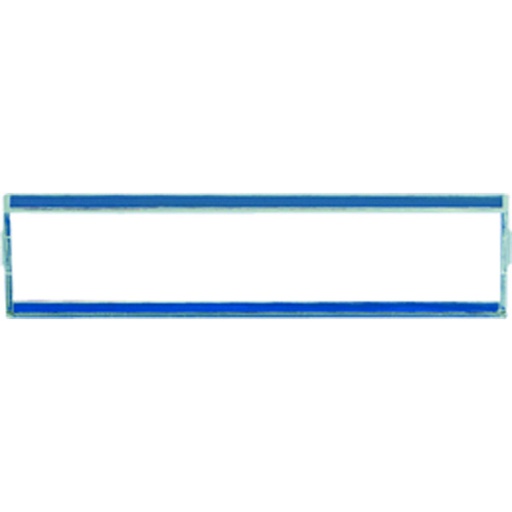 [E3N57-X2] Jung Plexiglass Cover Center For AS500 With Text Strip - AS82NA [2 pieces] (en anglais)