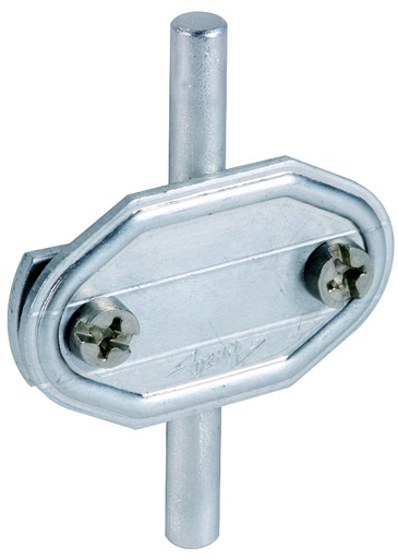 [E3NGH-X2] Dehn Placa De Número Al Para Rd 7-10Mm Fl 30Mm Overspanningsveilige Montageset - 480003 [2 piezas]