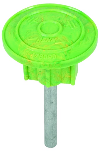 [E3NH7-X2] Dehn PVC Identification Pour Cosses RD 10mm FL 30x3.5mm Vert Jaune - 478099 [2 pièces]