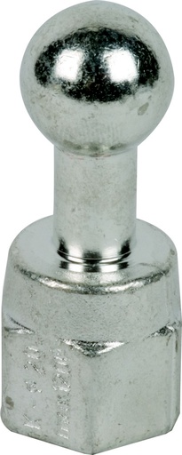 [E3NSK] Pointe à bille fixe 20mm droite avec filetage femelle M16 - 754600