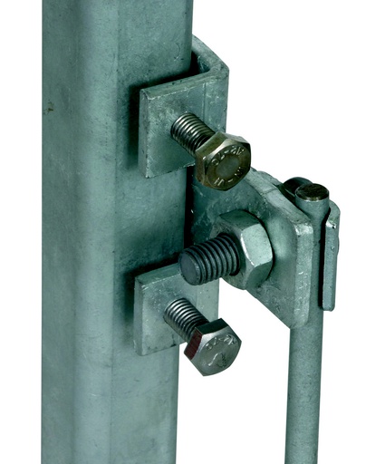 [E3P3P] Dehn Terminal St/Tzn Horizontal Type For Profiles 18-35mm With Clamp - 372240