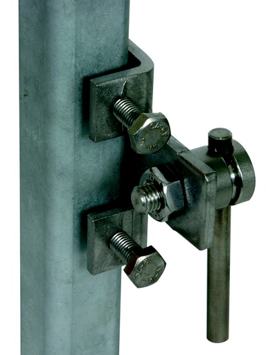 [E3P7C] Abrazadera Dehn Acero Inoxidable Tipo Horizontal Con Conector KS - 372259